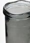 Mica Decorations Pepe - Vaas - H36 x Ø15 cm - Gerecycled Glas - Grijs