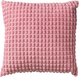 Dutch Decor ROME - Sierkussen uni 45x45 cm - Coral Blush - roze - Inclusief binnenkussen