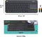 Logitech K400 Plus - Draadloos Toetsenbord met Touchpad - 10 meter bereik - Zwart
