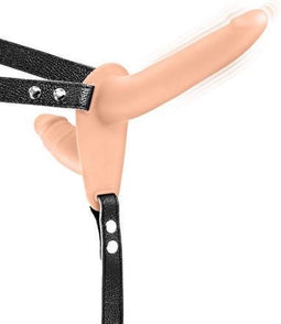 DOUBLE STRAP-ON VIBRANT CHAIR - FETISH TENTATION