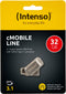 Intenso cMobile Line - USB-stick - 32GB USB 3.2 Gen 1 - Zilver
