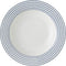 Laura Ashley Blueprint Collectables Diepe Borden - Ø 22cm - Candy Stripe - Kerstservies