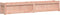 vidaXL - Plantenbak - 180x31x31 - cm - massief - douglashout