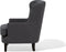 Fauteuil VIBORG II Stof Donkergrijs