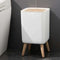 Vrijstaande duwbak voor badkamer - MALMO SQUARE - KITCHEN MOVE - 10L - Designer hout