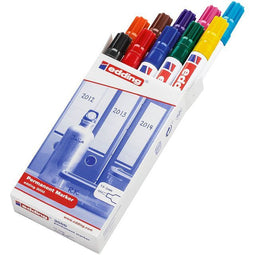 Edding - permanent marker 3000, doos met 10 stuks in geassorteerde kleuren