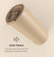 Burga Coffee Mug - Tan - Thermosbeker - 470 ML - Lekdicht - Dubbelwandig RVS - Vrij van BPA / BPS en BPF - Koffiebeker to go