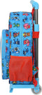 Schoolrugzak met Wielen PJ Masks 26 x 34 x 11 cm Blauw