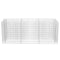 vidaXL - Gabion - plantenbak - verhoogd - 270x90x100 - cm - staal