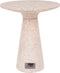 Zuiver Victoria Bijzettafel Rond 41 cm Terrazzo Roze