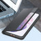 Samsung Galaxy S21+ - Smart Clear View Flip Cover - Antibacterieel - Zwart