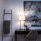 Atmooz - Decoratieve Ladder Mala - Woonkamer / Slaapkamer / Badkamer - Mat zwart metaal - Zwart - Hoogte 180cm - Metaal