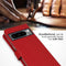 Selencia Google Pixel 8 Pro - Echt Lederen Bookcase - 3 Pashouders - Rood