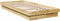 vidaXL - Bedframe - zonder - matras - 100x200 - cm - massief - hout - eiken
