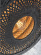 GOOD&MOJO Wandlamp Palawan - Bamboe/Zwart - 55x40x45cm - Binnen Scandinavisch,Bohemian