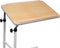Aidapt bedtafel met wielen - verstelbaar blad - 60x40x67 cm