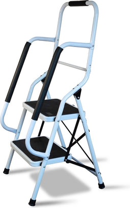 Aidapt keukentrap met leuning - 2 treden