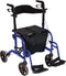 Aidapt rolstoel rollator blauw