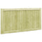 vidaXL - Poorten - 2 - st - 300x75 - cm - geïmpregneerd - grenenhout