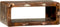 vidaXL - TV-kast - Multikleur - 60x30x25 - cm - Massief - Hergebruikt - Hout
