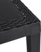 vidaXL - Tuintafel - 59x47x40 - cm - PP - antracietkleurig