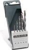 Bosch 2 609 255 127 - 5-delige metaalborenset HSS-G - Zeskantschacht 2-6 mm (5 stuks)