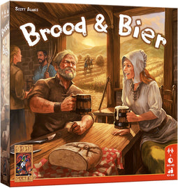 999 Games - Brood & Bier - Bordspel - Strategisch spel voor 2 spelers - 30 minuten speelduur