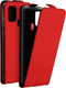 Accezz Galaxy A21s - Flipcase - Schokbestendig met pashouder - Rood