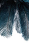 Light & Living Hanglamp Feather - Ø80cm - Blauw