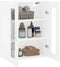 vidaXL - Hangkast - 69,5x34x90 - cm - wit
