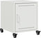 vidaXL - Nachtkastjes - 2 - st - 36x39x43,5 - cm - staal - wit