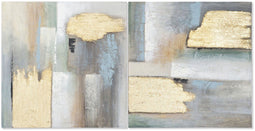 Schilderij Home ESPRIT Abstract Modern 80 x 3 x 80 cm (2 Stuks)