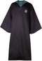 Harry Potter - Slytherin Wizard Robe - Officiële Slytherin kleuren met capuchon - Zwart (M)