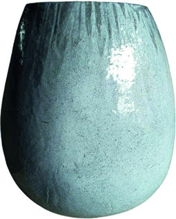 PTMD Lotty Ronde Bloempot - H60 x Ø52 cm - Keramiek - Wit