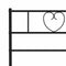 vidaXL - Bedframe - met - hoofdbord - metaal - zwart - 150x200 - cm