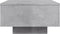 vidaXL - Salontafel - met - LED-verlichting - 55x55x31 - cm - betongrijs