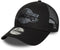 LA Lakers NBA Black 9FORTY Trucker Adjustable Cap