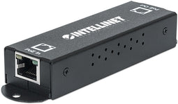 Intellinet 560962 - PoE injector - 1x Ethernet 1Gbps 1x Ethernet 100Mbps - Zwart