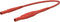 Stäubli XSMF-419 Meetsnoer 4mm-veiligheidsstekker 4mm-veiligheidsstekker 1.50 m Rood 1 stuk(s)