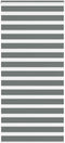 vidaXL - Zebra - rolgordijn - 95x200 - cm - stofbreedte - 90,9 - cm - donkergrijs