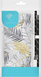 iMoshion Hoesje Geschikt voor Huawei P30 Lite Hoesje Met Koord - iMoshion Design Hoesje met Koord - Goud / Zwart / Transparant / Glamour Botanic