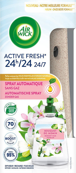 Air Wick Active Fresh Automatische Luchtverfrisser Starterkit - Boeket van Jasmijn