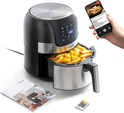 Airfryer 3,5 L InnovaGoods| Hetelucht friteuse 4 mensen | Friteuse 3,5 liter