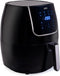 Airfryer XXL - Eden ED-7012 - Heteluchtfriteuse XXL – Inhoud: 6 liter – Digitale bediening - Braden, grillen, bakken, roosteren én frituren tot 80% minder vet - 1500gr friet