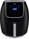 Airfryer XXL - Eden ED-7012 - Heteluchtfriteuse XXL – Inhoud: 6 liter – Digitale bediening - Braden, grillen, bakken, roosteren én frituren tot 80% minder vet - 1500gr friet