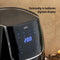 Airfryer XXL - Eden ED-7012 - Heteluchtfriteuse XXL – Inhoud: 6 liter – Digitale bediening - Braden, grillen, bakken, roosteren én frituren tot 80% minder vet - 1500gr friet