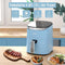 Airfryers 4L,Fabuletta1680W Compacte Airfryers met 9 Voorinstellingen, sky bleu