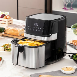 Airfryers 5,5l | hetelucht friteuse 4 personen| Friteuse zonder Olie InnovaGood