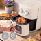 Airfryers 6,5l | hetelucht friteuse | witte airfryer InnovaGoods