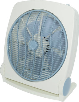 Airmate Ventilator box Ø35cm - Vloerventilator - Timer - Afstandsbediening - H:50cm - 50W - Stil max. 58.3dB - Beige/Paarsgrijs
